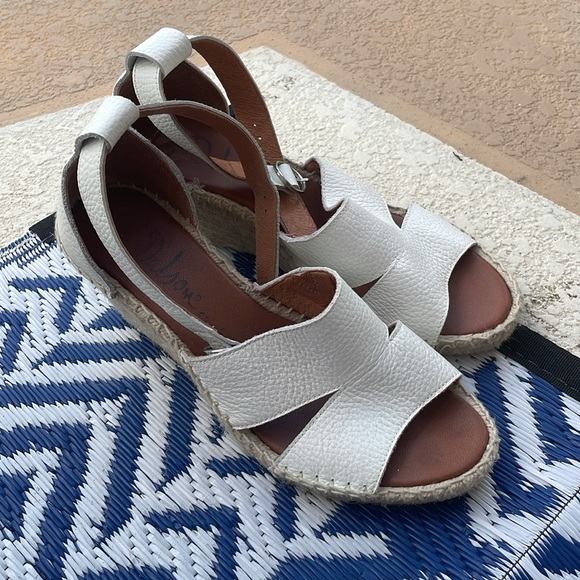 White leather Spanish espadrilles - Picture 2 of 5